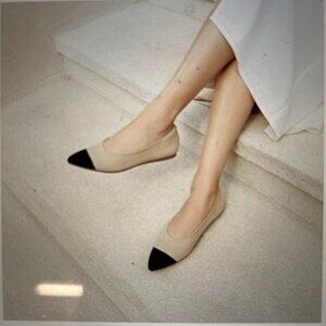 VIVAIA Aria 5° Women's Flats Slip on Pointed-Toe Flats Shoes with Arch Support